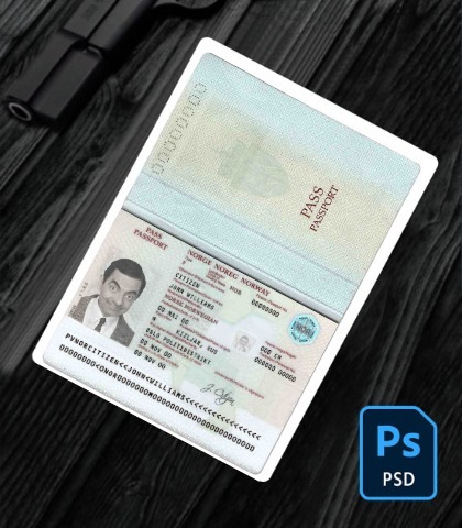 Norway passport PSD